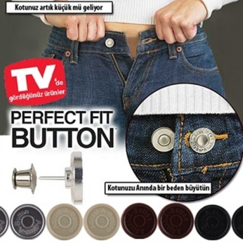 Perfect Fit Button Beden Büyülten/Küçülten Düğme Seti