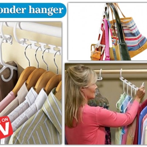 Wonder Hanger! 8 Adet Dolap Askılığı