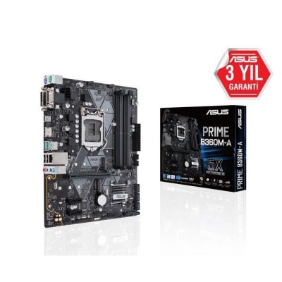 ASUS B360M-A PRIME DDR4 VGA DVI-D HDMI 1151v2