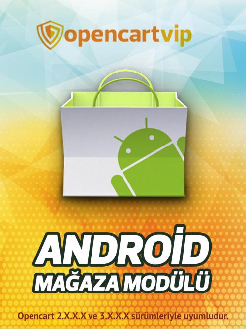 Opencart Android Mağazası Modülü