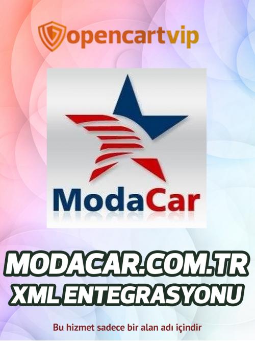 Modacar.com.tr Opencart Xml Entegrasyonu
