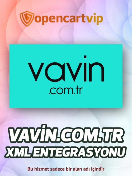 Vavin.com.tr Opencart Xml Entegrasyonu 