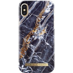 iDeal of Sweden iPhone X Midnight Blue Marble Arka Kapak